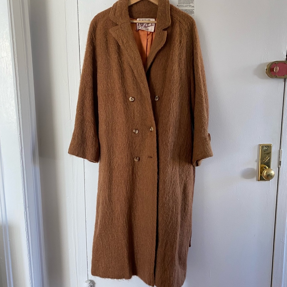 Vintage Wool Mohair coat